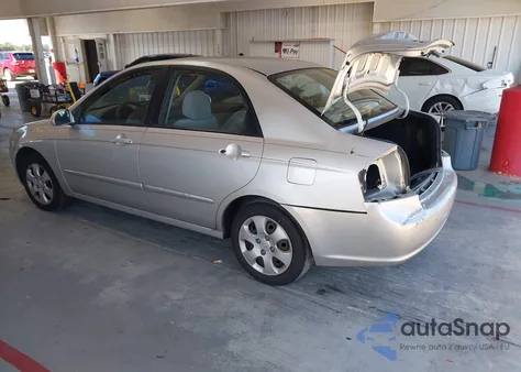 2009 Kia Spectra Ex из США, поврежденный, VIN KNAFE221395617774